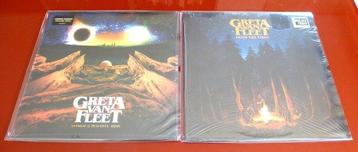 Greta Van Fleet - 2 x albums - both coloured vinyl - Albums beschikbaar voor biedingen