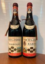 1958 Marchesi di Barolo - Barolo - 2 Flessen (0.72L), Nieuw