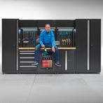 Datona Werkplaatsinrichting PREMIUM eiken werkblad met, Doe-het-zelf en Bouw, Ophalen of Verzenden, Nieuw