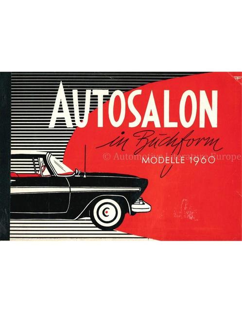 1960 AUTOSALON IN BUCHFORM, Boeken, Auto's | Boeken