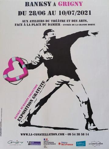 Banksy (1974) - Heart Thrower - Louise Michel