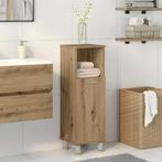 vidaXL Badkamerkast 30x30x95 cm bewerkt hout artisanaal, Huis en Inrichting, Badkamer | Badkamermeubels, Verzenden, Nieuw