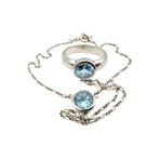 Zonder minimumprijs - Armband Zilver - Topaz, Nieuw