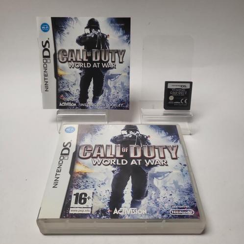 Call of Duty World at War Nintendo DS, Games en Spelcomputers, Games | Nintendo DS, Zo goed als nieuw, Ophalen of Verzenden