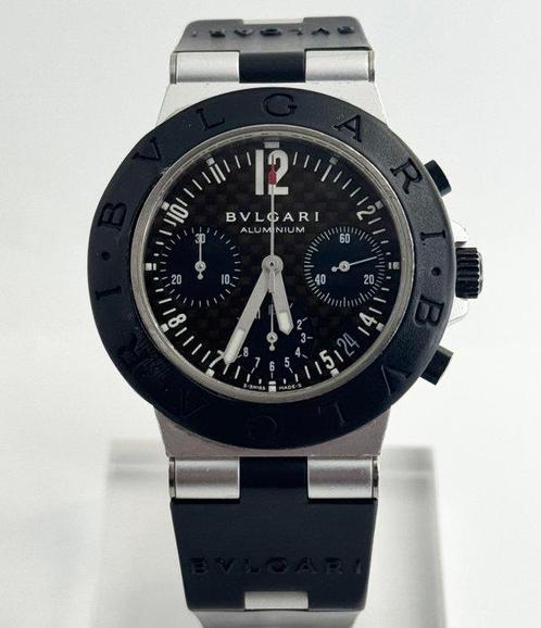 Bvlgari - Diagono - Zonder Minimumprijs - AC38TA - Heren -, Handtassen en Accessoires, Horloges | Heren