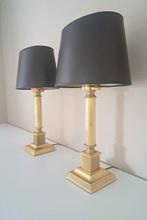 Herda - Set Chique Kolom Tafellampen - Tafellamp (2) -, Huis en Inrichting, Nieuw