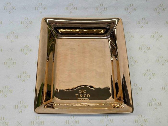 Tiffany & Co. - Kom - 13496 - Porselein, Verguld, Antiek en Kunst, Antiek | Glaswerk en Kristal