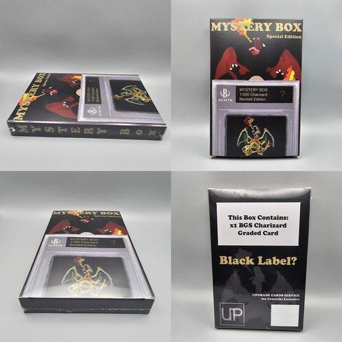 Pokémon - 1 Mystery box - BECKETT CHARIZARD - 1/300 Special, Hobby en Vrije tijd, Verzamelkaartspellen | Pokémon