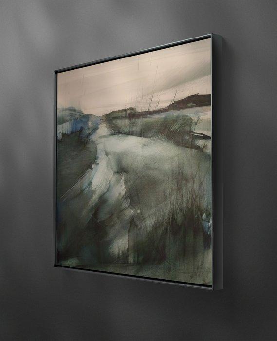 Javier Plata - Áridos 03, Antiek en Kunst, Kunst | Schilderijen | Modern