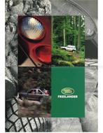 1999 LAND ROVER FREELANDER BROCHURE NEDERLANDS, Boeken, Ophalen of Verzenden, Nieuw