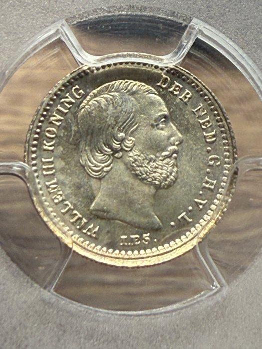 Nederland. Willem III. 5 Cents 1887, Timbres & Monnaies, Monnaies | Pays-Bas