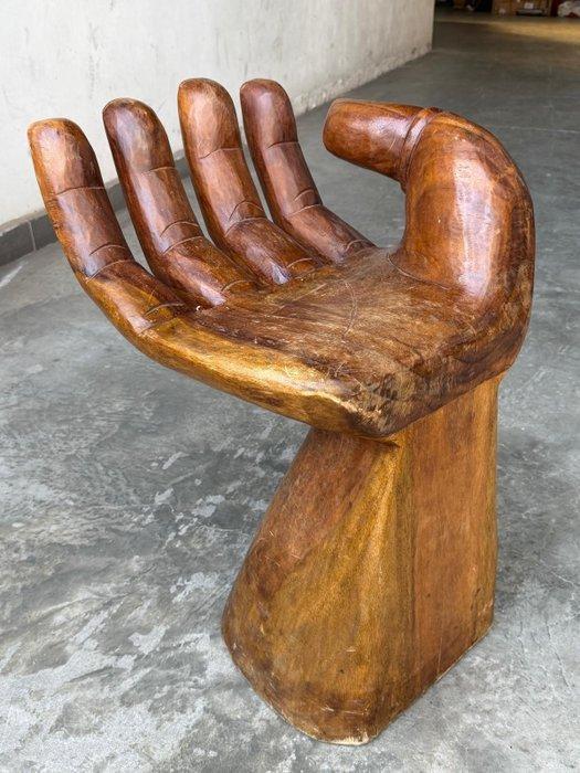 Fauteuil - Bois - Main ouverte, Antiek en Kunst, Curiosa en Brocante