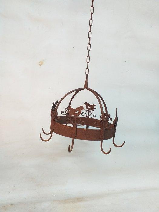 Wandrek - Smeedijzer - Wild rek smeedijzer - “Dutch Crown”, Antiek en Kunst, Curiosa en Brocante