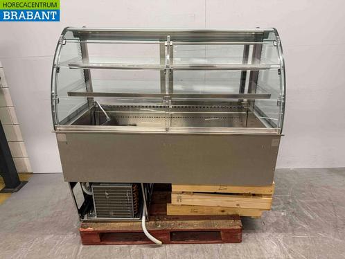 RVS Drop-in Koelvitrine Gekoelde vitrine 4 x 1/1 gastronorm, Zakelijke goederen, Horeca | Keukenapparatuur, Ophalen of Verzenden