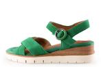 Tamaris Sandalen in maat 40 Groen | 5% extra korting, Kleding | Dames, Tamaris, Verzenden, Sandalen of Muiltjes, Zo goed als nieuw