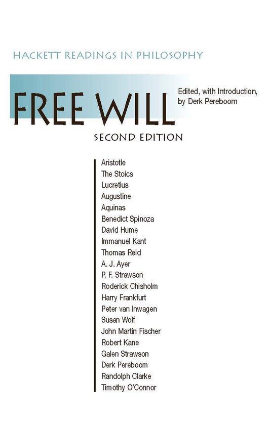 Free Will 9781603841290 Derk Pereboom, Boeken, Taal | Engels, Gelezen, Verzenden