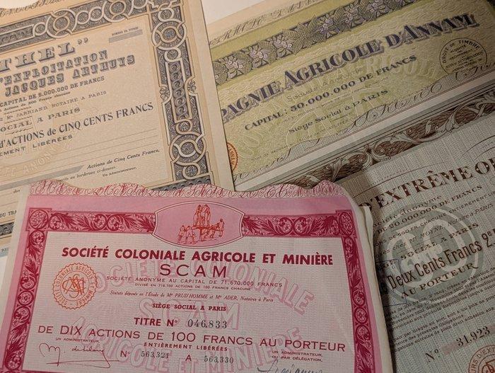 Document - Acciones - Colección Histórica de 10x Títulos, Antiquités & Art, Antiquités | Jouets