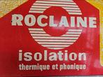 Oud reclamebord van geëmailleerde staalplaat – ROCLAINE –, Antiek en Kunst