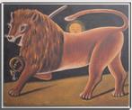 After Niko Pirosmani (1862–1918) - Lion and the Sun, Antiek en Kunst