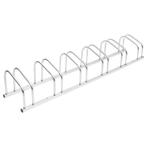 vidaXL Fietsenrek voor 6 fietsen gegalvaniseerd staal, Fietsen en Brommers, Fietsen | Racefietsen, Verzenden, Nieuw