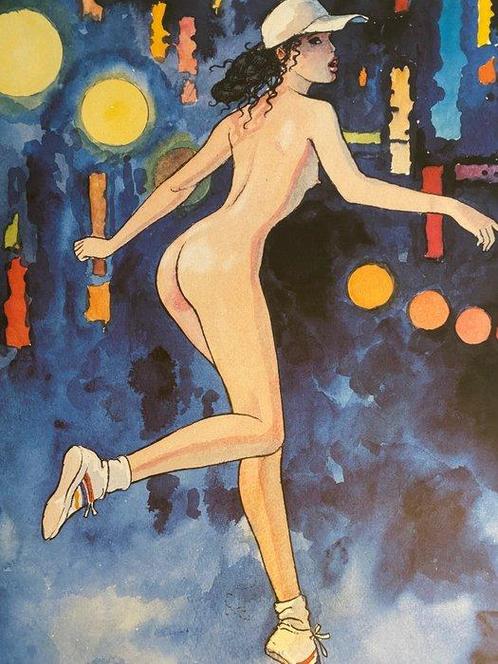 Milo Manara (After) - Click - Jaren 1980, Antiek en Kunst, Kunst | Tekeningen en Fotografie
