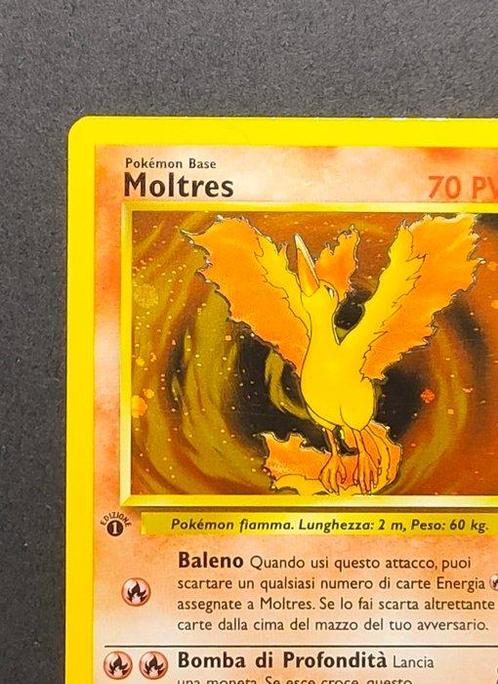 Pokémon - 1 Card - Moltres 12/62 Holo, Première édition -, Hobby en Vrije tijd, Verzamelkaartspellen | Pokémon
