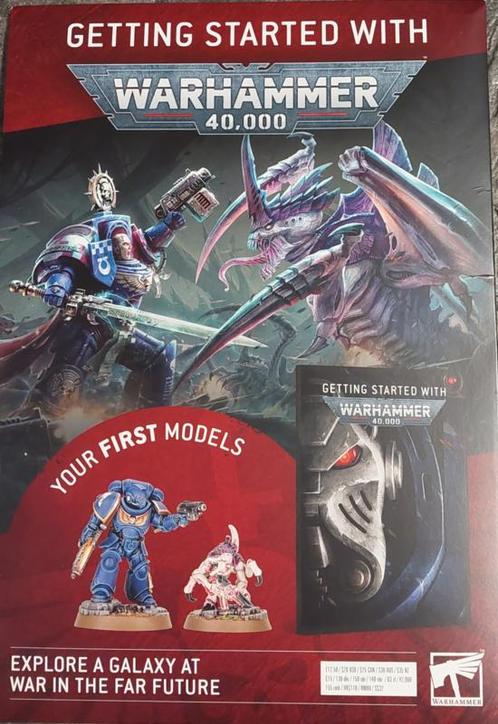 Getting Started with Warhammer 40k 2023 (warhammer nieuw), Hobby en Vrije tijd, Wargaming, Ophalen of Verzenden
