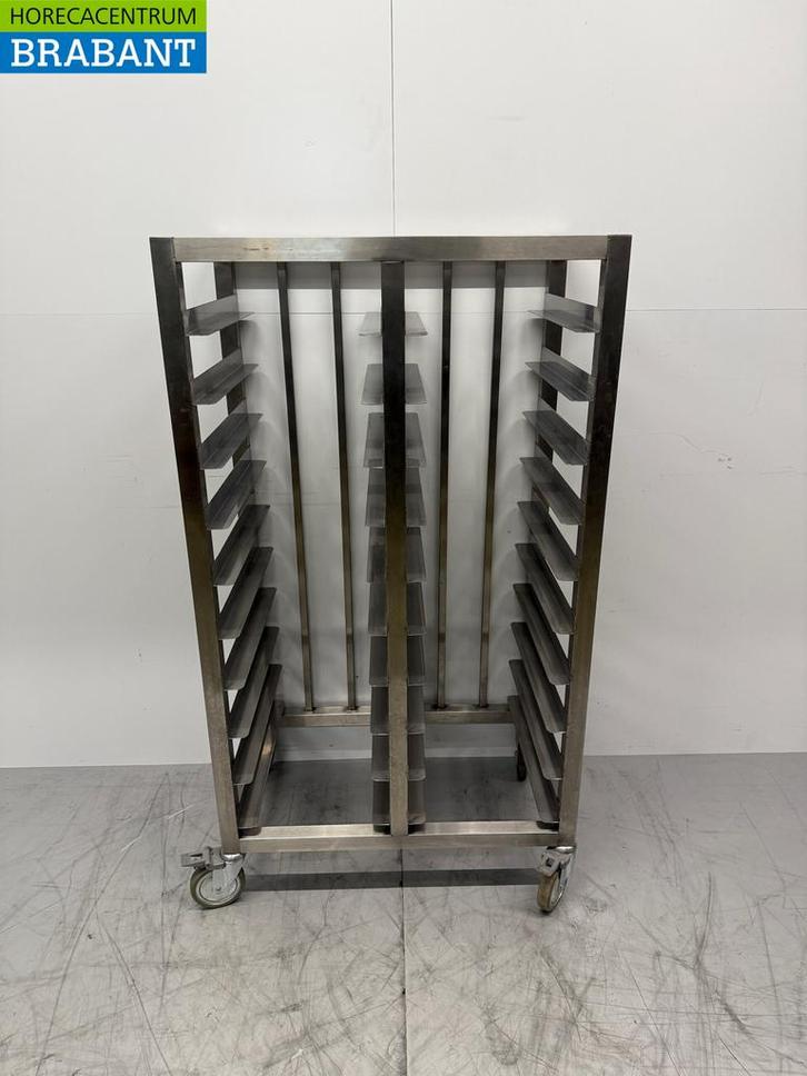 RVS Regaalwagen 20 x 1/1 GN 81 cm Horeca, Zakelijke goederen, Horeca | Meubilair en Inrichting, Ophalen of Verzenden