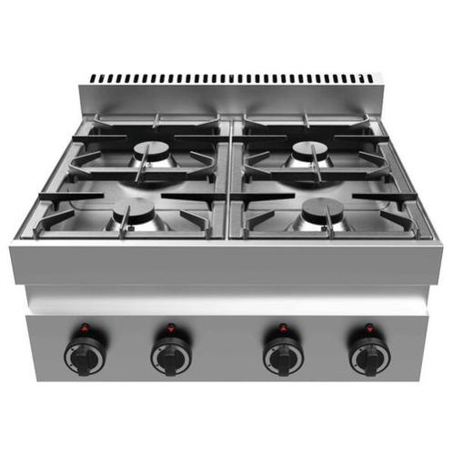 Gold Catering Equipment Fornuis | Gas | 4 Branders | 700x650, Zakelijke goederen, Horeca | Keukenapparatuur, Ophalen of Verzenden