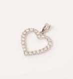Pendentif - 18 carats Or blanc - 1.18ct. tw. Diamant