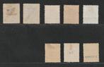 Curaçao 1870/1895 - Impression déchantillons sélectionnés -, Gestempeld