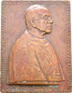 Einseitige Plakette Kardinal Samassa, 1852-1911 o J Vatikan:, Verzenden