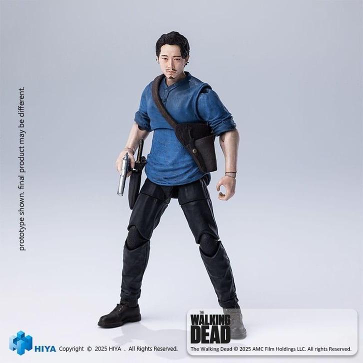 The Walking Dead Exquisite Mini Series Actionfigur 1/18 Glen, Verzamelen, Film en Tv, Nieuw, Ophalen of Verzenden