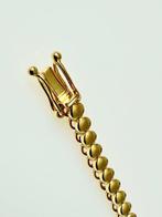 Armband - 14 karaat Geel goud - 1.16ct. tw. Smaragd -, Handtassen en Accessoires, Armbanden, Nieuw