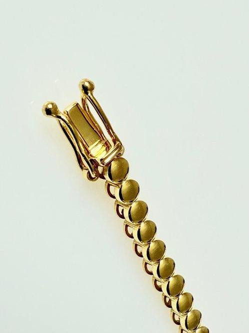 Armband - 14 karaat Geel goud - 1.16ct. tw. Smaragd -, Handtassen en Accessoires, Armbanden