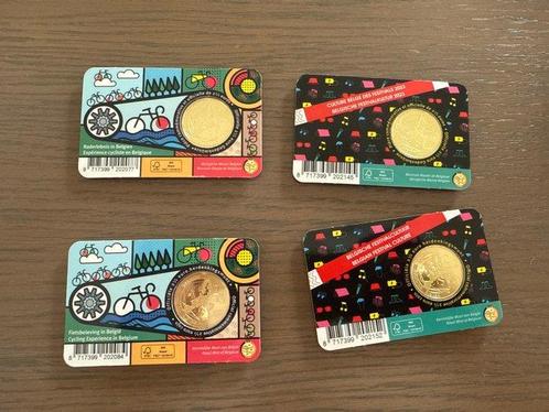 België. 2 1/2 Euro 2023 (4 stuks) (Zonder Minimumprijs), Postzegels en Munten, Munten | Europa | Euromunten