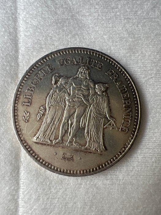 Frankrijk. 50 Francs 1977 Hércules (Zonder minimumprijs), Postzegels en Munten, Munten | Europa | Euromunten