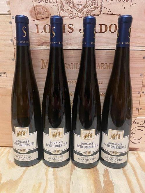 2015 Domaine Schlumberger Kitterlé Pinot Gris - Elzas Grand, Verzamelen, Wijnen