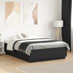 vidaXL Bedframe met LED-verlichting bruin eikenkleurig, Huis en Inrichting, Slaapkamer | Bedden, Verzenden, Nieuw