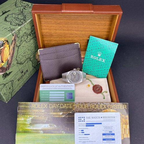 Rolex - Day-Date Oysterquartz - 19019 - Unisex - 1979, Handtassen en Accessoires, Horloges | Heren