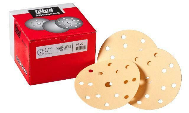 Colad klittenband discs schuurschijven 150mm met klittenband, Doe-het-zelf en Bouw, Verf, Beits en Lak, Nieuw, Verzenden