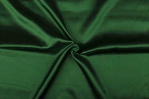 Voeringstof donkergroen - Polyester stof 15m op rol, Hobby en Vrije tijd, Stoffen en Lappen, Verzenden