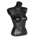 *TIP*  Plastic collection torso 1/2 model dame zwart TR1110, Articles professionnels, Ophalen of Verzenden