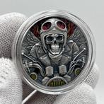 Ghana. 5 Cedis 2024 – Memento Mori: Biker – 1 oz Silver coin