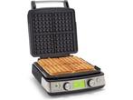 Veiling - Wafelijzer Glossy Black (incl. 2 sets wafelplaten), Nieuw