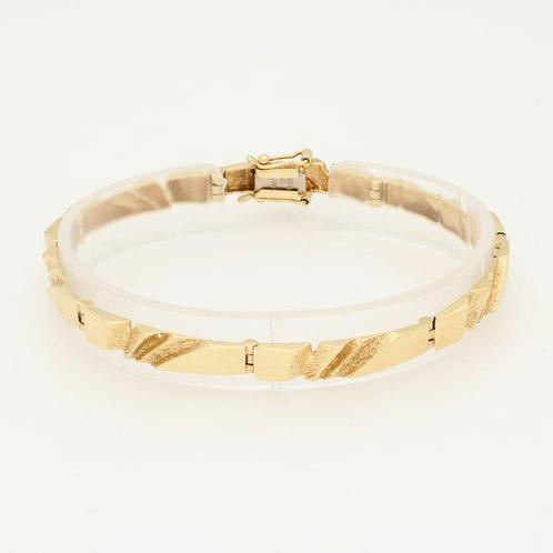 Bracelet - 14 carats Or jaune, Handtassen en Accessoires, Antieke sieraden