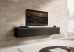 TV-Meubel zwart 180 cm - TV kast, Huis en Inrichting, Nieuw, 150 tot 200 cm, Overige materialen, 25 tot 50 cm