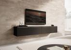 TV-Meubel zwart 180 cm - TV kast, Huis en Inrichting, Kasten |Televisiemeubels, Overige materialen, Verzenden, 150 tot 200 cm