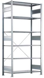 Meta Clip Legbordstelling 250x130x60 cm 6 legborden, Ophalen of Verzenden