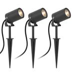 Tuinspots 3x Stark Tuinspot Antraciet met LED, Jardin & Terrasse, Verzenden